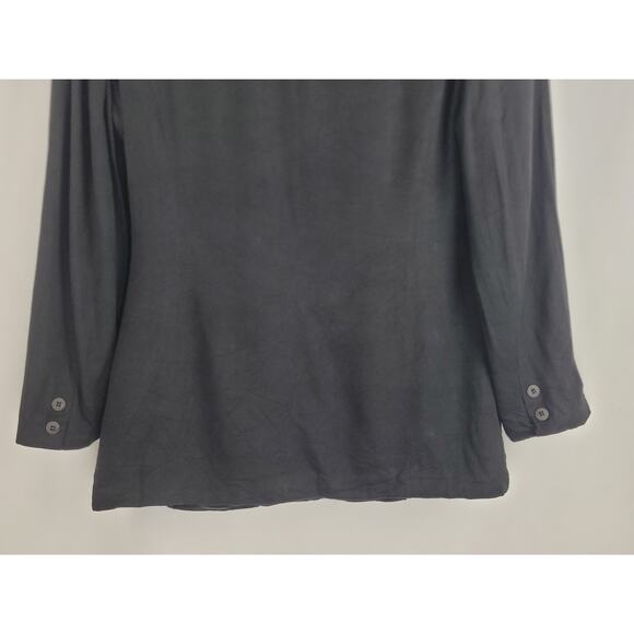 Vintage American Trendsetter Black Western Fringe Jacket Size 10 - Picture 9 of 9